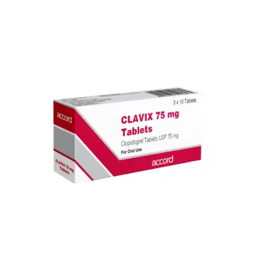 Clavix (Clopidogrel) 75mg Tablet 30s (box)