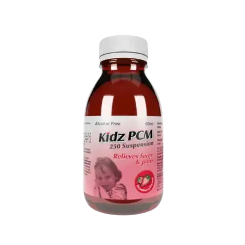 Kidz Paracetamol 250mg Suspension Strawberry 100ml