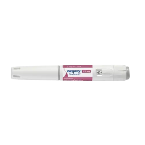 Wegovy (Semaglutide) FlexTouch 0.5mg/0.5ml Solution For Injection In Pre-filled Pen 1 pen (Box)