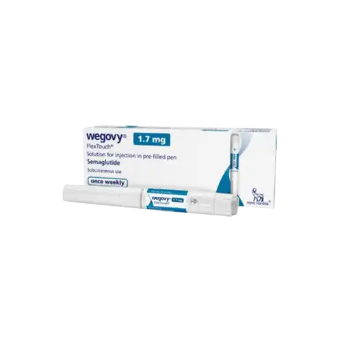 Wegovy (Semaglutide) FlexTouch 1.7mg/0.75ml Solution For Injection In Pre-filled Pen 1 pen (Box)