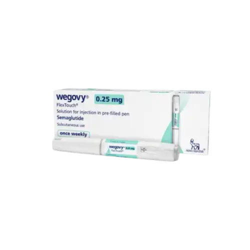 Wegovy (Semaglutide) FlexTouch 0.25mg/0.5ml Solution For Injection In Pre-filled Pen 1 pen (Box)