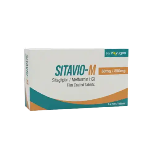 Sitavio-M 50/850mg Tablet 60s (Box)