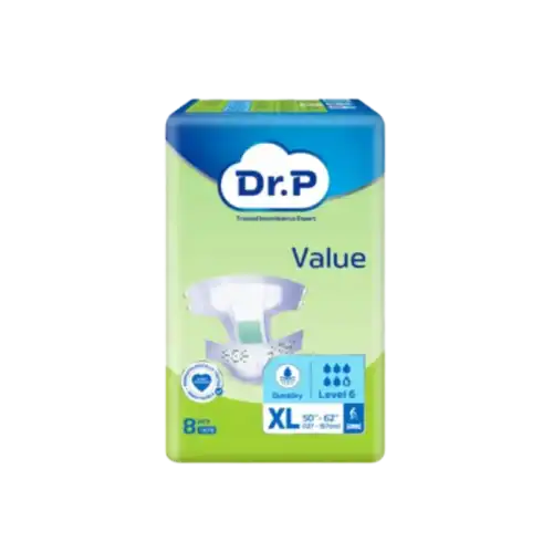 Dr.P Tape Value Adult Diaper 10s (M)