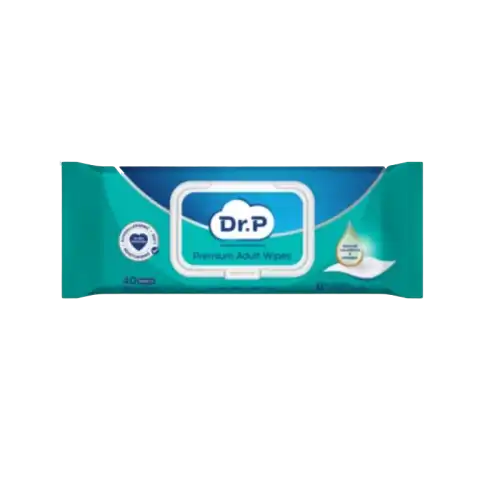 Dr. P Premium Adult Wipes 40s