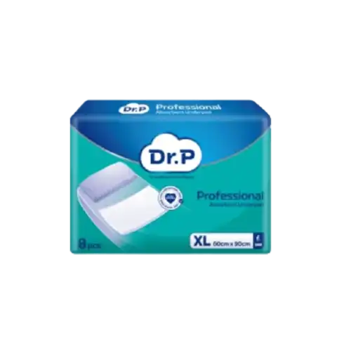Dr. P Professional Absorbant Underpad (60cm X 90cm) 8s (XL)