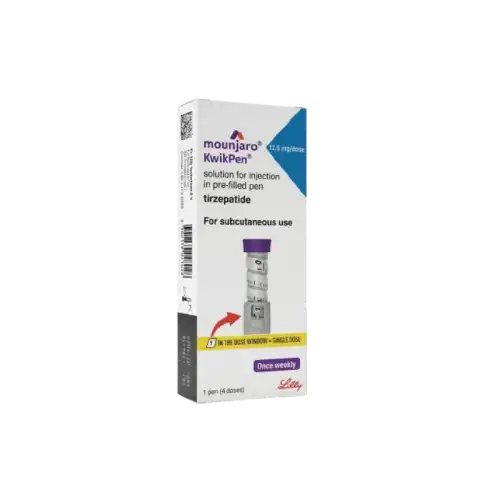 Mounjaro (Tirzepatide) 12.5mg/dose KwikPen Solution for Injection in Pre-filled Pen 1 Pen