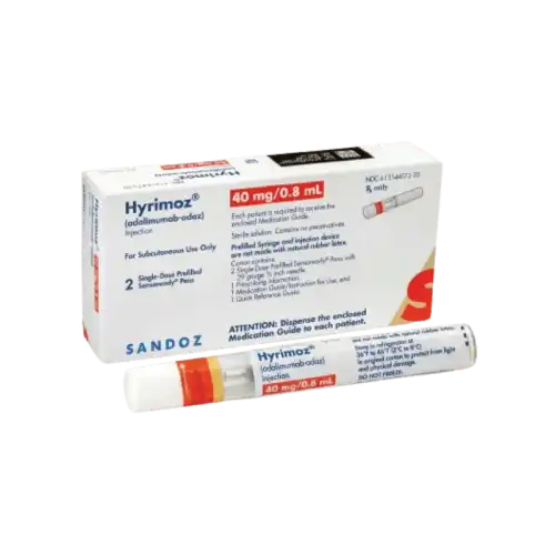 Hyrimoz 40mg/0.8ml Injection In Pre-Filled Syringe 2Pen (Box)