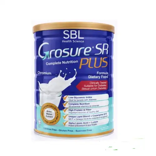 Grosure Sr Plus Complete Nutrition 800g Vanilla