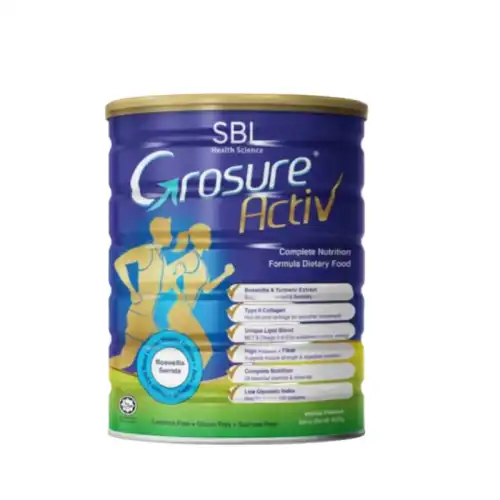 Grosure Activ Vanilla Milk Powder 800g