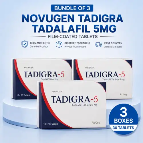 Novugen Tadigra Tadalafil 5mg Tablet 30s