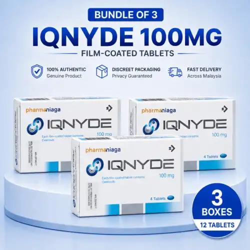 Pharmaniaga Iqnyde (Sildenafil) 100mg Tablet 4s (Box)