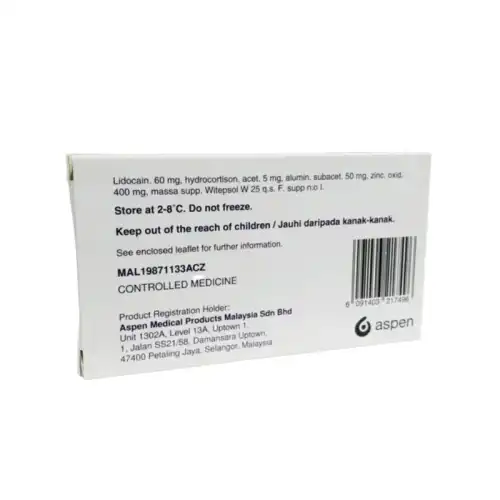 Xyloproct Suppository 10s (Box)