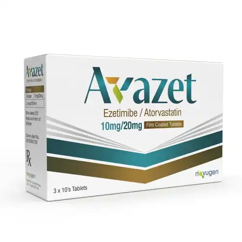 Avazet 10/20mg Tablet 10s (Strip)