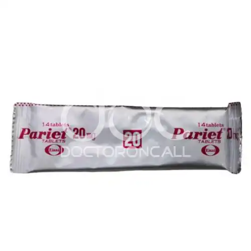 Pariet (Rabeprazole) 20mg Tablet (Without Outer Box) 14s (Strip)