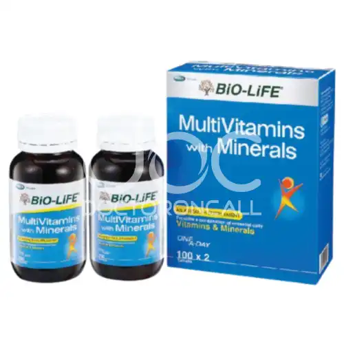 Bio-Life Multivitamins & Minerals Tablet 100s x2