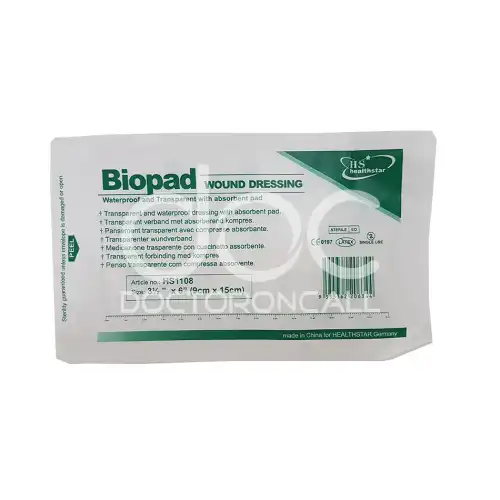Biopad Wound Dressing 9cm*15cm 1's