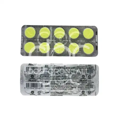 Alucid (Simethicone) Tablet 10s (Strip)