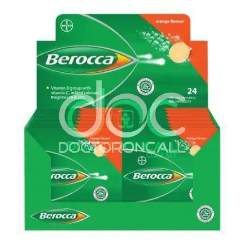 Berocca Effervescent Tablet (12s x2) Orange