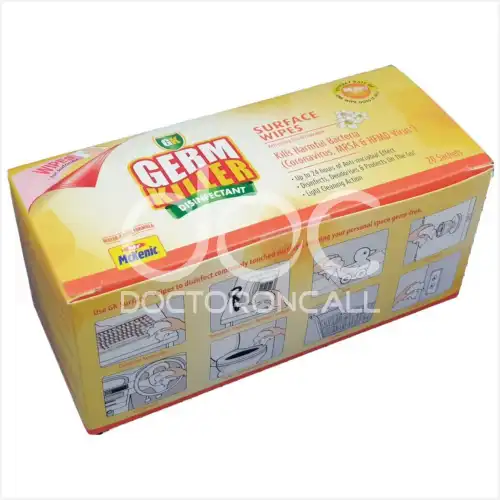 Germ Killer Surface Wipes 20s
