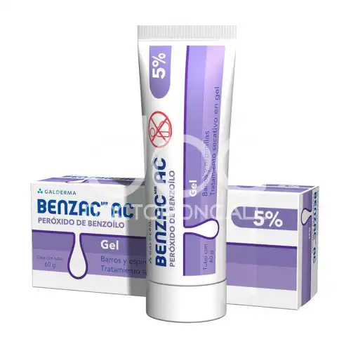 Benzac Ac 5% Gel 60g