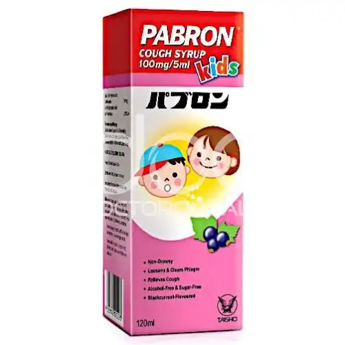 Pabron Cough Kids Syrup 120ml