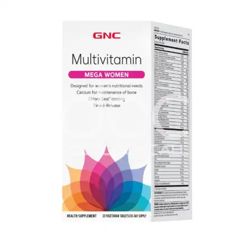 GNC Multivitamin Mega Women Time Release Tablet 30s