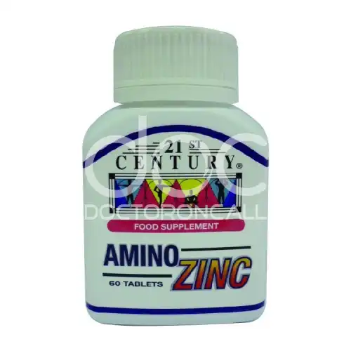 21st Century Amino Zinc Tablet 60s
