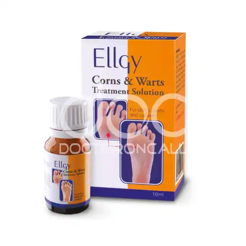 Ellgy Corns and Warts Treatment Solution 10ml