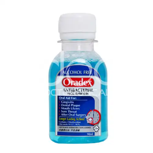 Oradex Antibac mouthwash 400ml