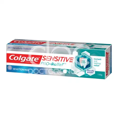 Colgate Sensitive Pro Relief Whitening Toothpaste 110g