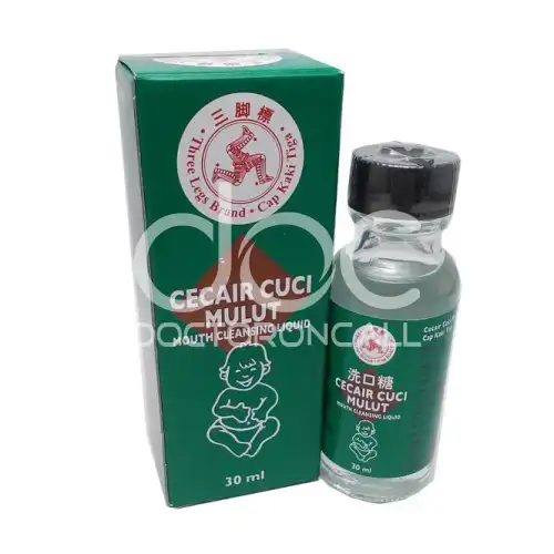 Three Legs Mouth Cleansing Liquid 30ml