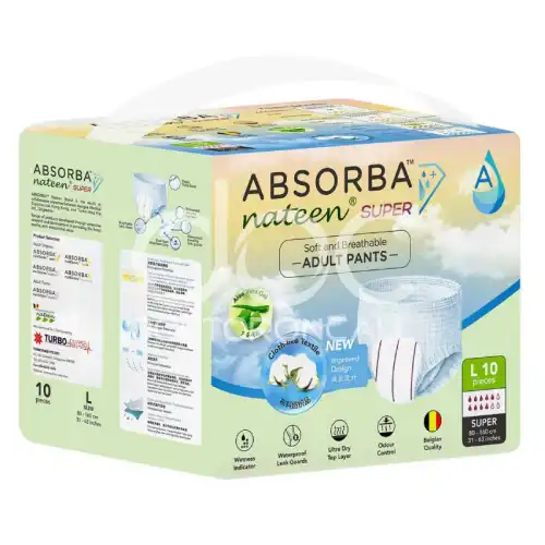 Absorba Nateen Super Adult Pants 10s Large