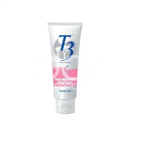 Hoe T3 Acne Whitening Facial Foam 100g