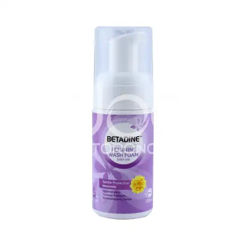Betadine Femine Wash Form Daily Use 100ml Gentle Protection