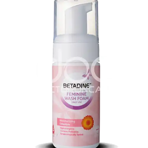 Betadine Femine Wash Form Daily Use 100ml Gentle Protection
