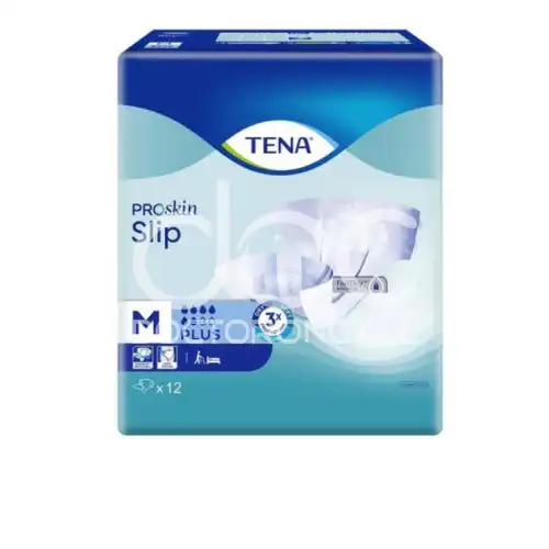 Tena Proskin Slip Plus Adult Diaper 12s Medium