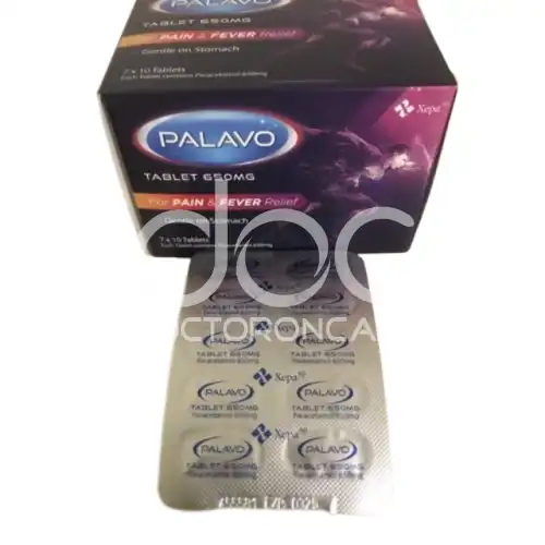 Xepa Palavo Paracetamol 650mg Tablet 70s