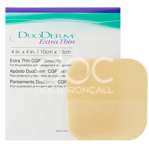 Convatec Duoderm Extra Thin CGF 4X4 Dressing 1s