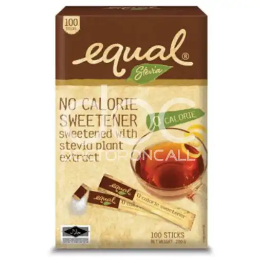 Equal Stevia Sweetener Sticks 100s