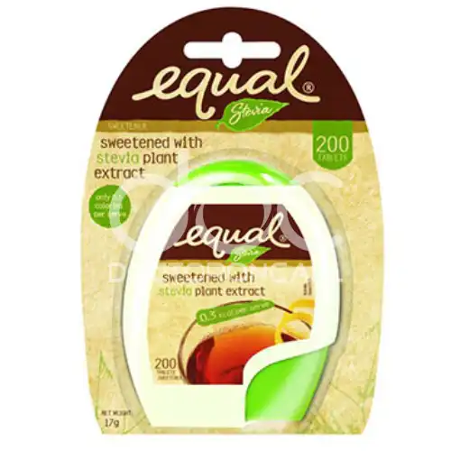 Equal Stevia Sweetener Tablet 200s