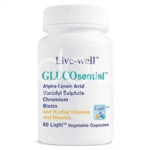 Live-well Glucosential Capsule 60s