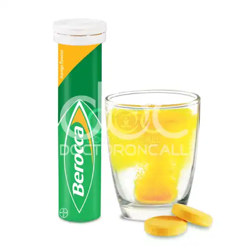 Berocca Effervescent Tablet (15s) Mango