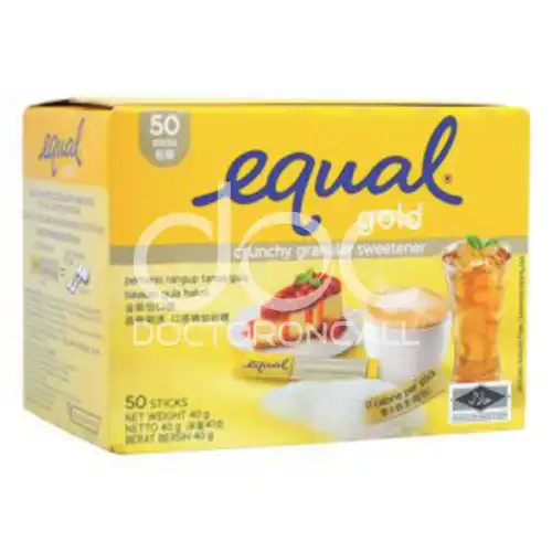 Equal Gold Sweetener Sticks 50s