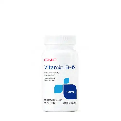 GNC Vitamin B-6 100mg Tablet 100s