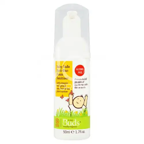 Buds Baby Anti-Bac Foam Sanitiser 50ml
