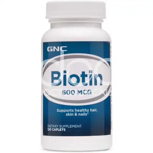 GNC Biotin 600mcg Caplet 120s