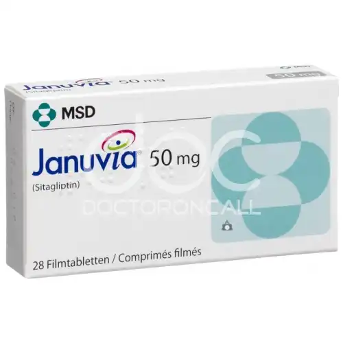 Januvia 50mg Tablet 28s (Box)