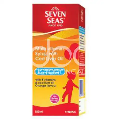 Seven Seas Multivitamin Syrup with Cod Liver Oil 100ml