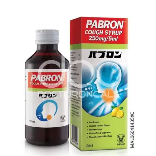 Pabron (Carbocisteine) Cough Syrup 120ml