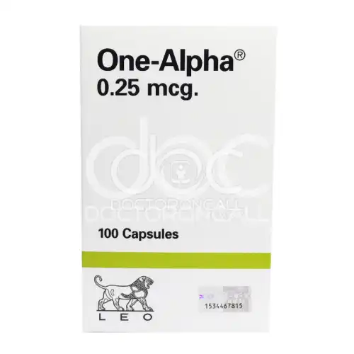 One-Alpha (Vitamin D) 0.25mcg Capsule 100s